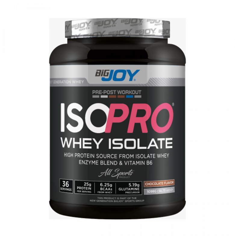 Bigjoy İsoPro Whey İsolate Çikolata 1098 gram