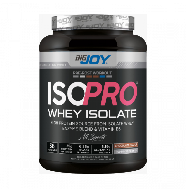 Bigjoy İsoPro Whey İsolate Çikolata 1098 gram