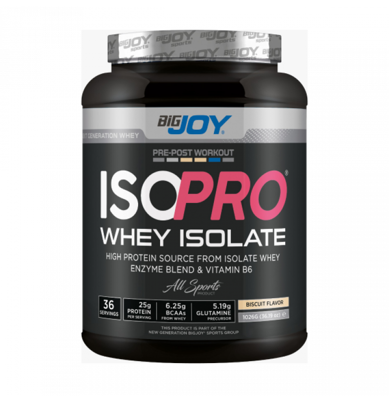 Bigjoy İsoPro Whey İsolate Bisküvi 1020 gram