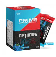 Prime Nutrition Optimus Pre-Workout Blue Raspberry 20 Adet x 14 gram
