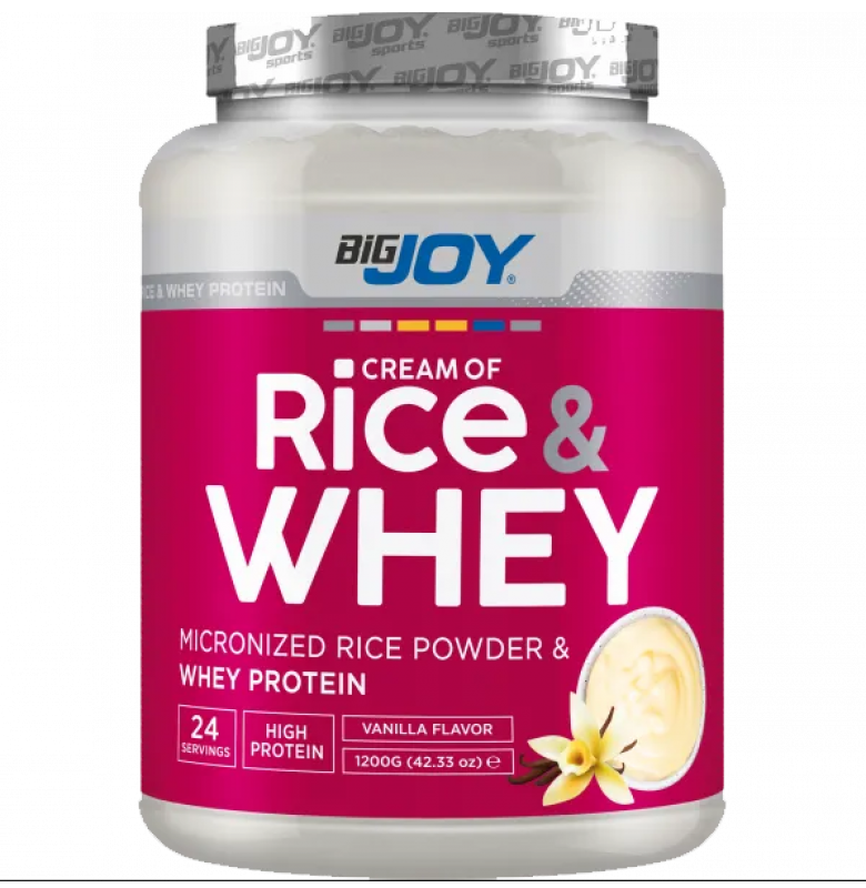 Bigjoy Cream Of Rıce Whey Vanilya 1200 gram